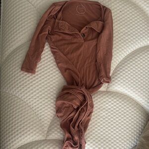 Lou Lou & Company Kids One Piece in Dusty Rose